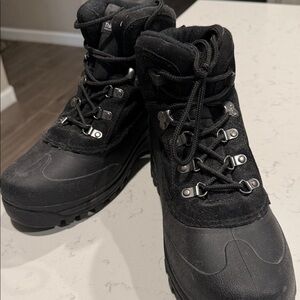 3M Thinsulate Black Men's Rain & Snow Boots